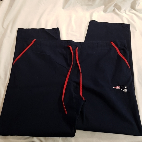 New England Patriots men's XL blue scrub pants XL - Picture 3 of 3